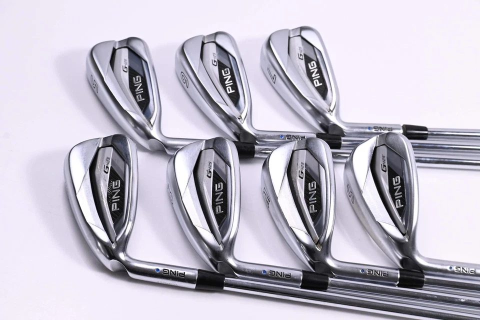 Left Hand Ping G425 Irons / 5-PW+SW / Blue Dot / Regular Flex Ping AWT 2.0 - Image 2 of 4