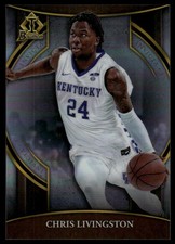 2022-23 Bowman University Chrome Chris Livingston #BI-9 Bowman Invicta