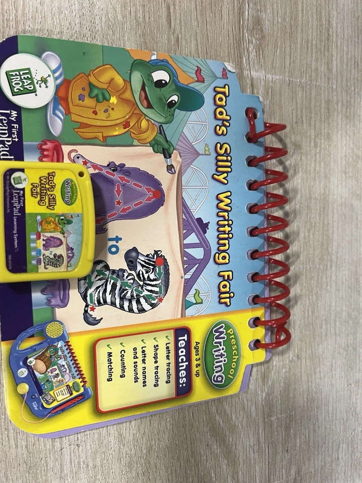 5 Leap Frog My First LeapPad Books and Cartridges The Wiggles Thomas The Train - Image 4 of 4