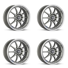 (4X) Ruedas Enkei J10 [16x7 / 4X100/114.3 / ET:42 / CB:72.6] Plateadas