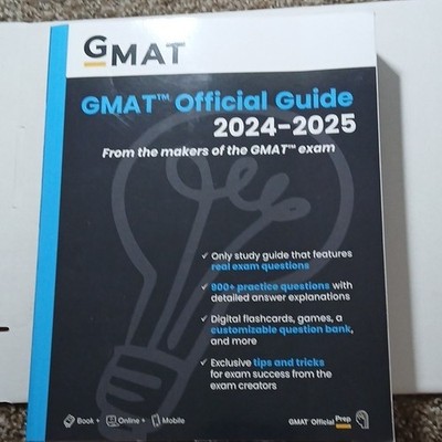Wiley GMAT Official Guide Study Guide Graduate Management Admission Council