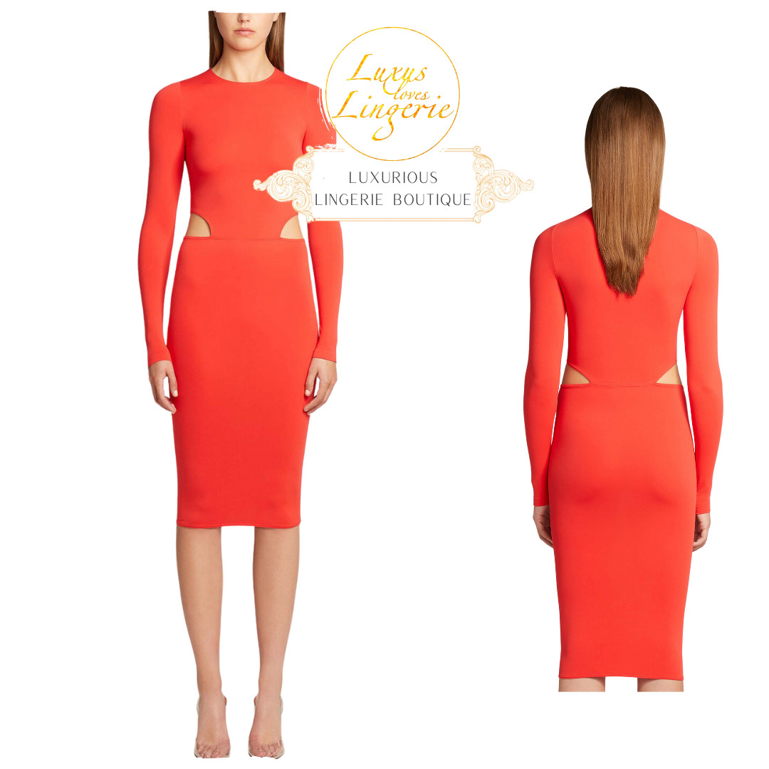 Cut Out Midi Dress By Wolford X Amina Muaddi M StarRuby Etui Dress