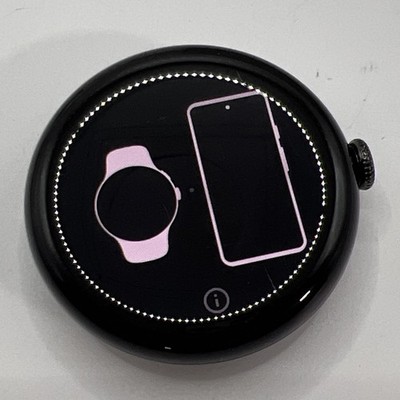 Google Pixel Watch 3 45mm Cellular LTE + Wi-Fi GRY0E - Matte Black - Watch ONLY
