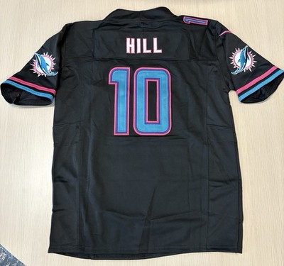 Tyreek Hill #10 Miami Dolphins KIDS Miami Vice Rare Jersey YOUTH MEDIUM  Stitched