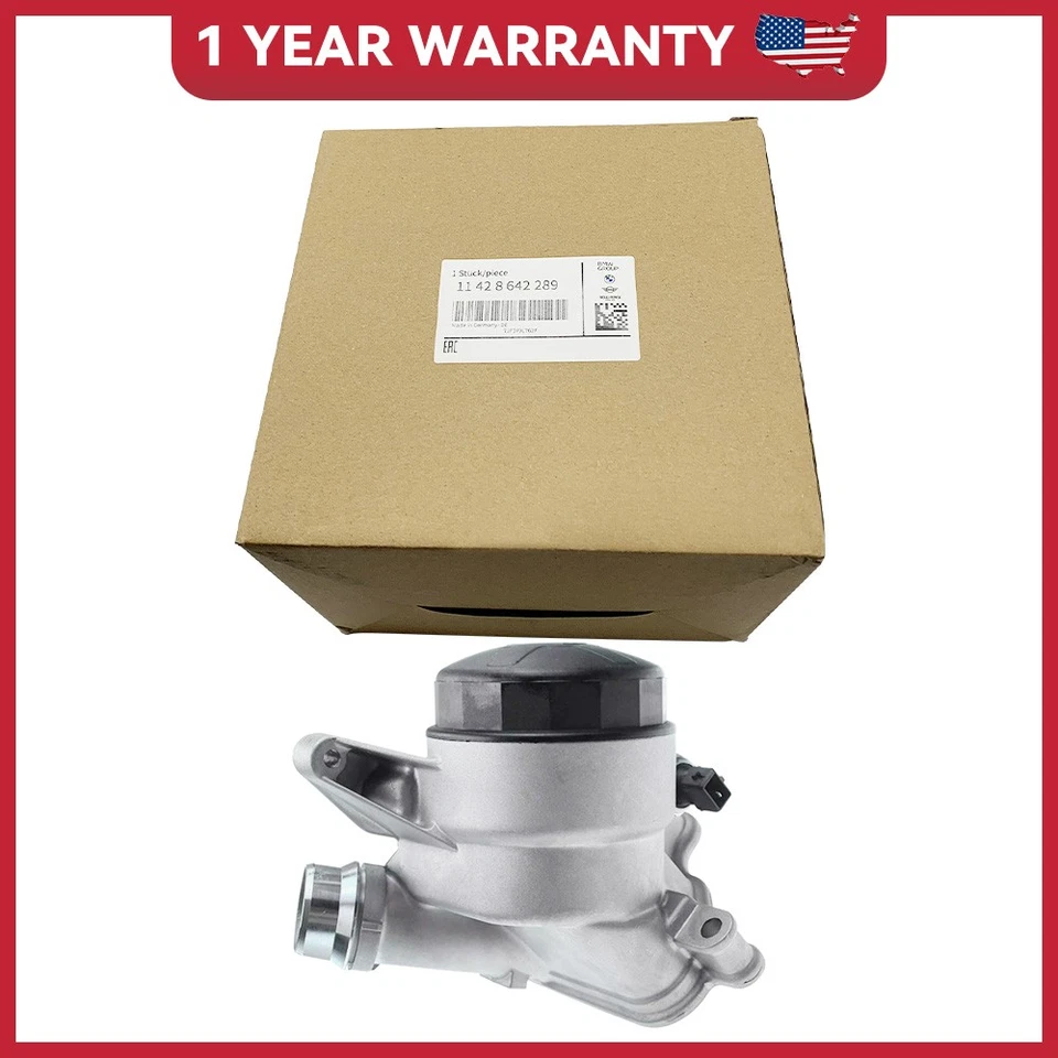 For BMW 4 5 6 7 X1 X3 X4 X5 X6 Z4 EEP/BM/007A OIL COOLER ASSEMBLY 11428642289 Foto 3 de 4