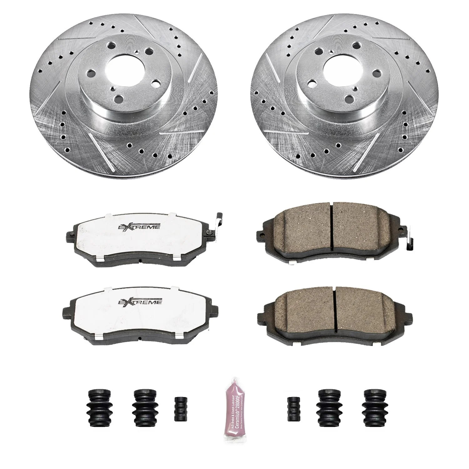 Power Stop K2373-26 Street Warrior Z26 Brake Pad & Rotor Kit