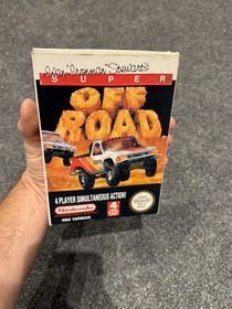 Super Off Road Nintendo NES W/Manual CIB VGC PAL UKV  1990 