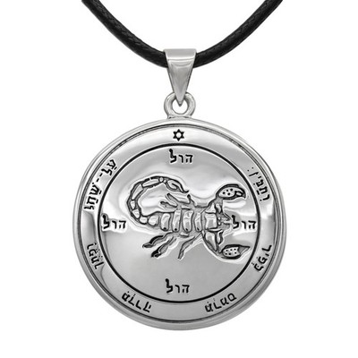 Fünftes Pentakel des Mars Talisman Schutz Sterlingsilber Schlüssel des Solmon Amuletts
