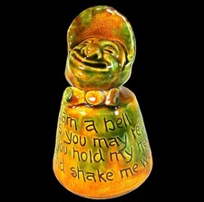 VERY RARE WILLIAM BARON GROTESQUE BELL FIGURE – EARLY SUFFRAGETTE INTEREST
