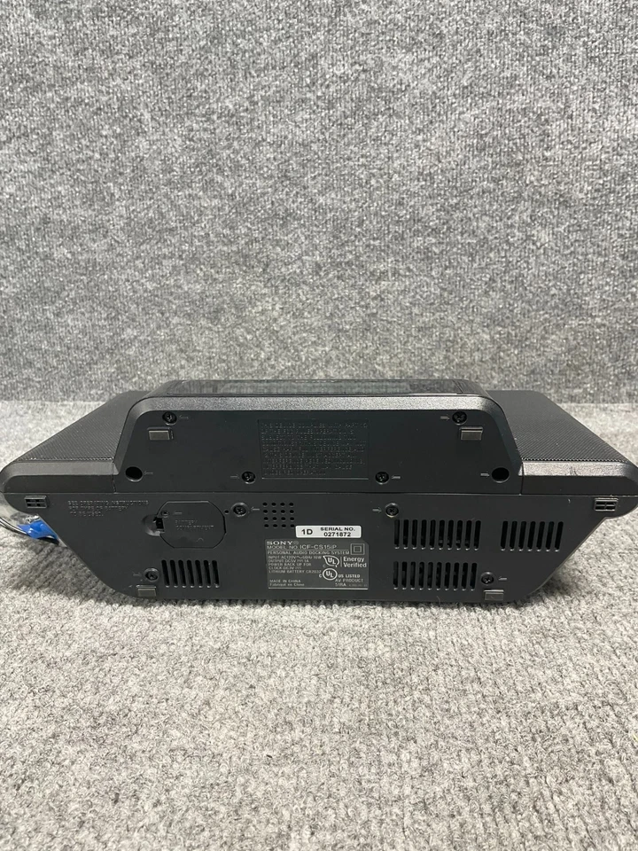 Sony ICF-CS15iP Docking ⏰ Audio System Dream Machine Auto Time Set - Image 3 of 4