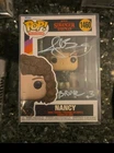 Jake Busey Autographed Funko Pop Netflix Stranger Things 1460 NANCY SWAU Certfd