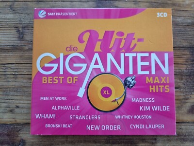 Die Hit Giganten Best of Maxi Hits von Various Artists 3 CD´s