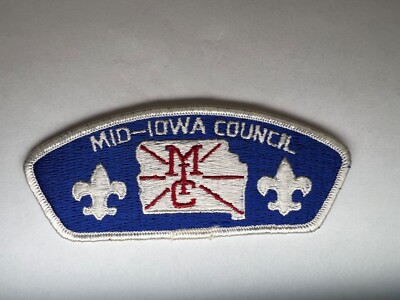Mid-Iowa Council CSP BSA Boy Scouts patch