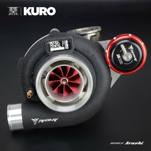 Turbocompresor de rodamiento de bolas KURO GTX3071R GEN2 banda en V 5 pernos 0,64 A/R 650 HP - Imagen 2 de 8