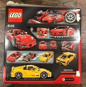 Lego racers ferrari f430 challenge 1:17 (8143) (INCOMPLETE)