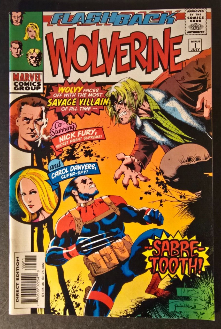 WOLVERINE FLASHBACK #1 (1997) - VFN/NM - Back Issue