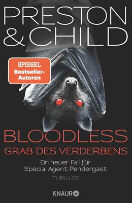 BLOODLESS - Grab des Verderbens von Douglas Preston (2021, Gebundene , UNGELESEN