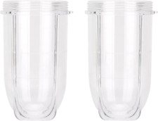 2 PCS Replacement Cups for Magic Bullet Replacement Parts 16OZ Blender Cups Jar