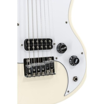 VOX SDC-1 Mini WH White Short Scale Mini Electric Guitar with Gig