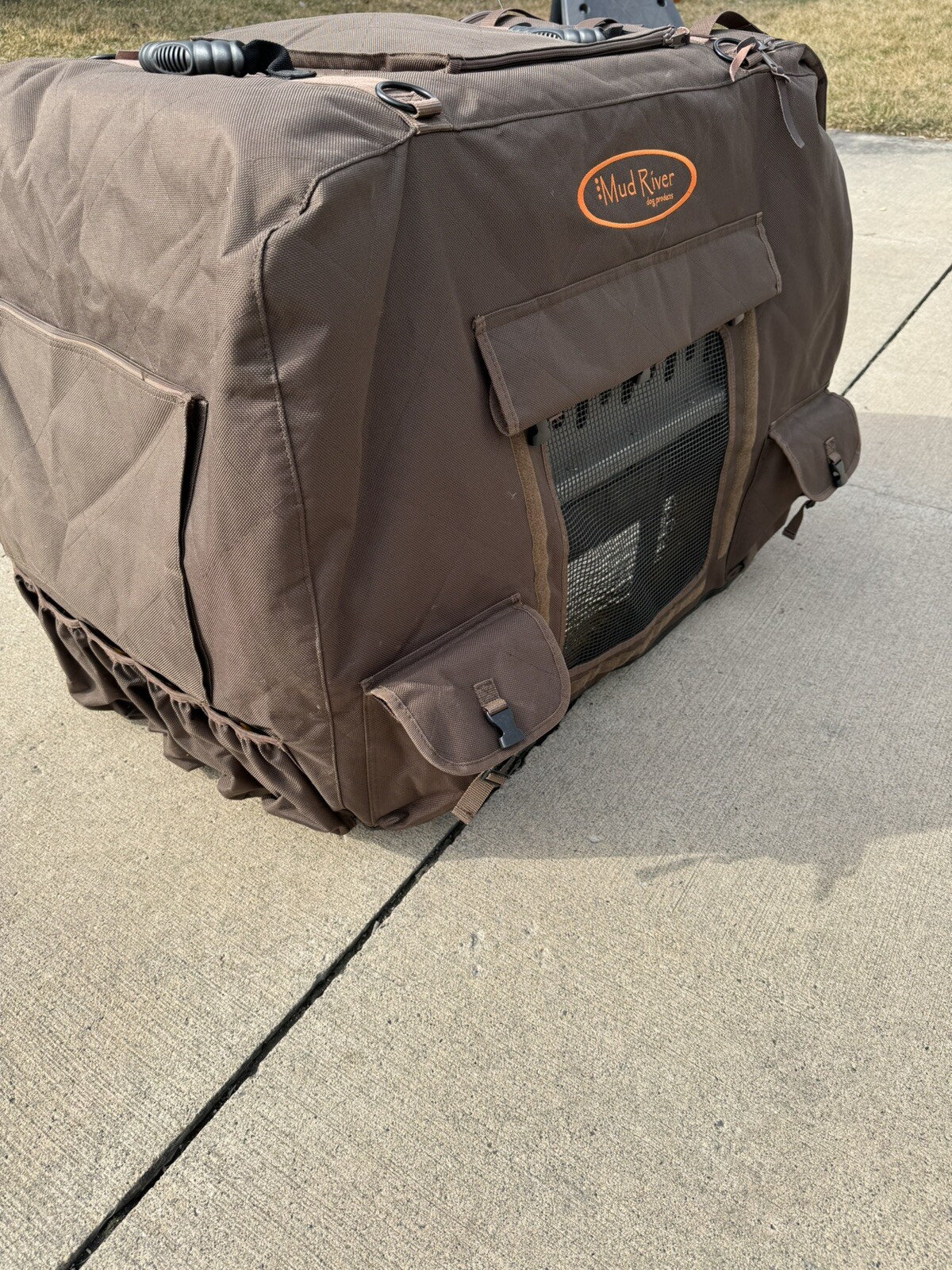 Mud River Dixie Insulated Dog Kennel Cover XL GREAT SHAPE! eBay