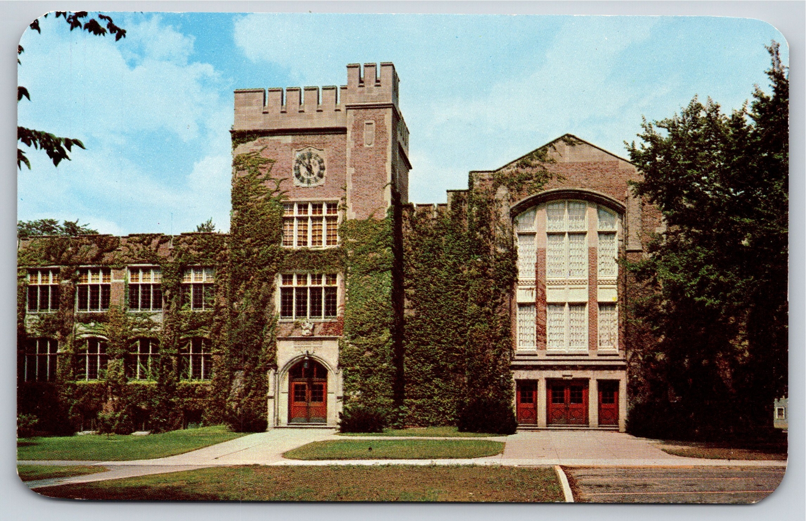 Muncie IndianaLibrary & Assembly Hall Ball State Teachers College