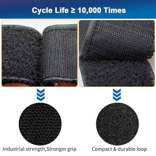 Schwerlast Aufbewahrungsgurte 17 Zoll, 8er Pack Verlängerungskabel Halter Aufbewahrung Verpackung  - Bild 4 von 7