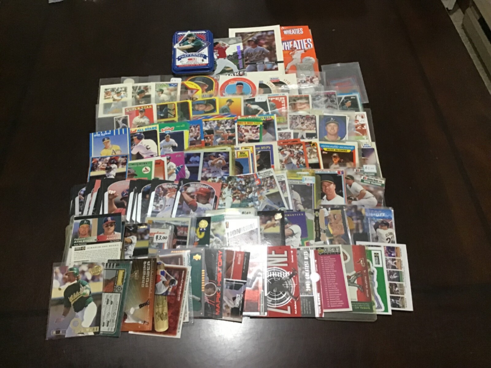 MARK McGWIRE Oddball Insert & Regular issue Baseball  ATHLETICS YOU CHOOSE