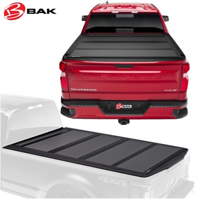 Bakflip Mx4 Tonneau Hard Bed Cover For 19 21 Chevy Silverado Gmc Sierra 8 Ft Bed Ebay