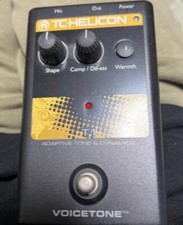 TC HELICON VOICETONE T1 Tone Correction Dynamics Pedale effetto vocale testat...