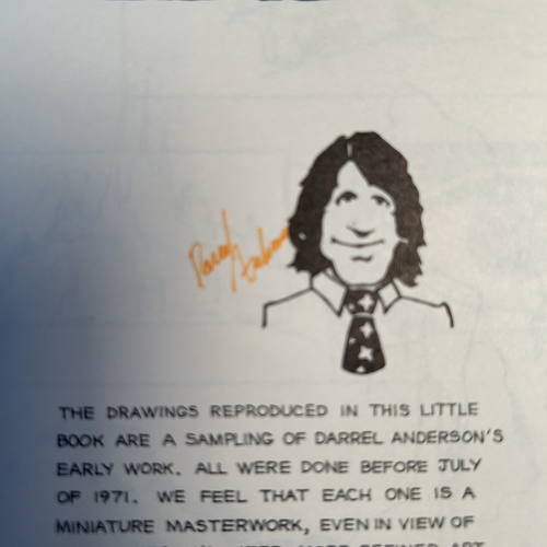 Truth 1 Portfolio underground/mini comix Darrel Anderson 1972 Art Nouveau Pub. - Picture 9 of 9