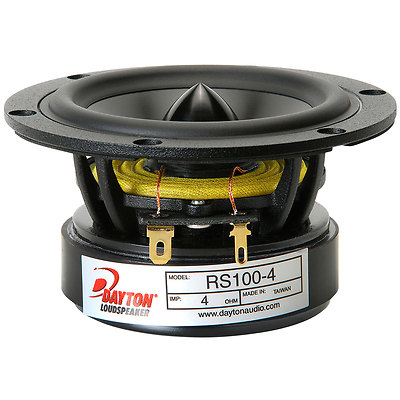 #ad #ad Dayton Audio RS100 4 4quot; Reference Full Range Driver 4 Ohm $43.93