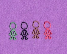 FAMILY BROTHER die cuts scrapbook cards