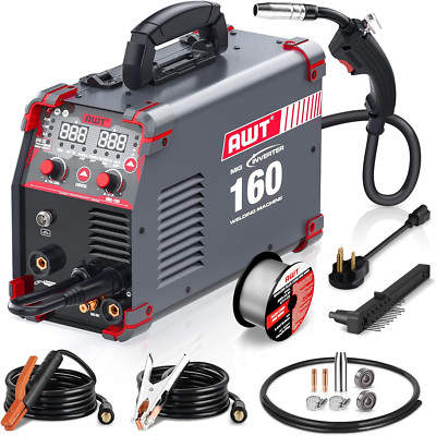 110/220V 6 in 1 Gas Mig/Gasless Flux Core Mig/Stick/Lift Tig/Aluminum MIG Weldi