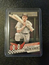 2020 Topps Series 1 Ralph Kiner Black Parallel Decades Best SP /299 No. DB-19
