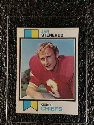 1973 Topps Football #285 Jan Stenerud EX/MT