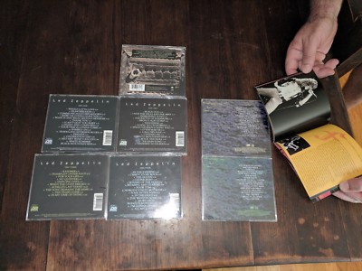 LED ZEPPELIN BOX SET Rare No Quarter LOT 7 Remaster 1993 Page