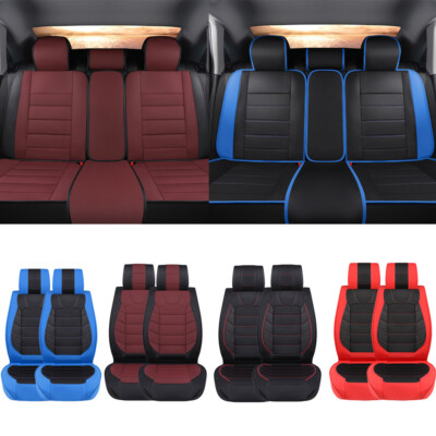 VIDECOR Autositzbezüge Aus Leder - Wasserdicht & Atmungsaktiv