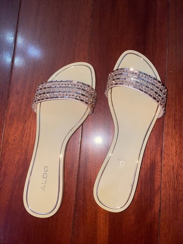 aldo sandals 5.5 rose gold | eBay