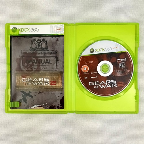 Gears Of War 2  Xbox 360 Manual Included & Clean CD PAL - Picture 3 of 3