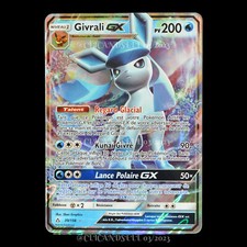 carte Pokémon Givrali GX 39/156 #2 SL05 - Ultra Prisme NEUF FR
