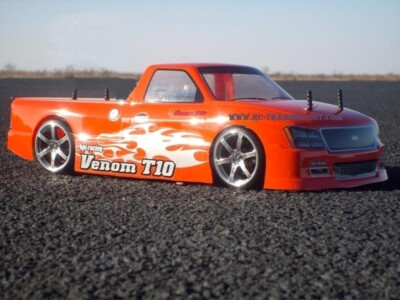 Custom Painted Venom T-10 Lightning EPX Drift 1/10 4WD RC Drift Car RTR 