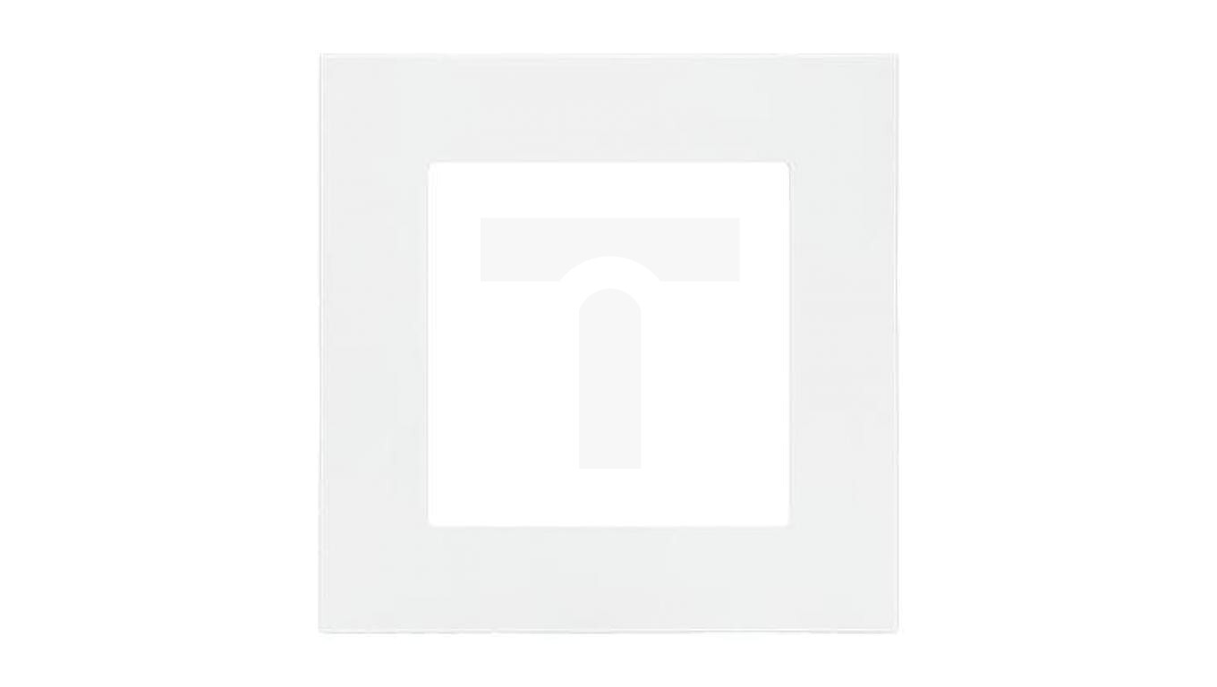 Simon 55 1-fold frame LINE Matte white TR1/111 /T2UK