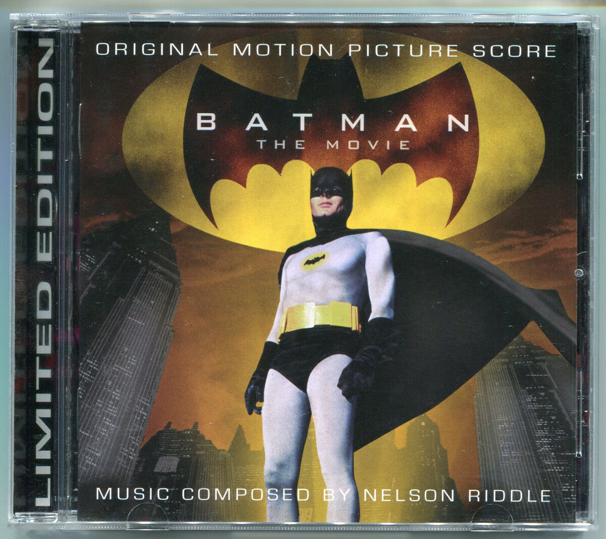 Nelson Riddle BATMAN THE MOVIE(1966) Limited Edition SOUNDTRACK OOP LaLa  Land CD