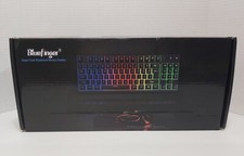 NOB Bluefinger Luminous Keyboard And Mouse Combo