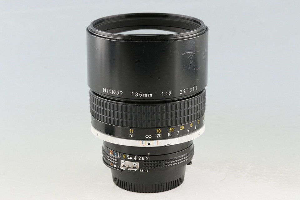 Nikon Nikkor 135mm F/2 Ais Lens #43277 A6 | eBay