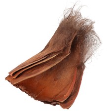 3 pcs Coconut Tree Bark Pipeline Decoration Coconut Tree Bark for Water