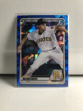 Carmen Mlodzinski 2020 Bowman Draft Chrome Sapphire #BD-149 1st Pirates