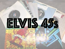Elvis 45s -Collector's Series w/PS - Canadian - VG+ to EX Flat $5.00 Ship - TS2