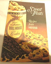 Old 1982 Recipes From Nestle Chocolate Sweet Treats Toll House Cookies