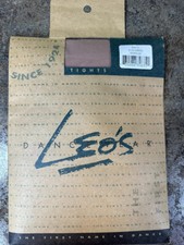 Leo s Dancewear Tights SUNTAN 406-21 Size 8-10 Unopened